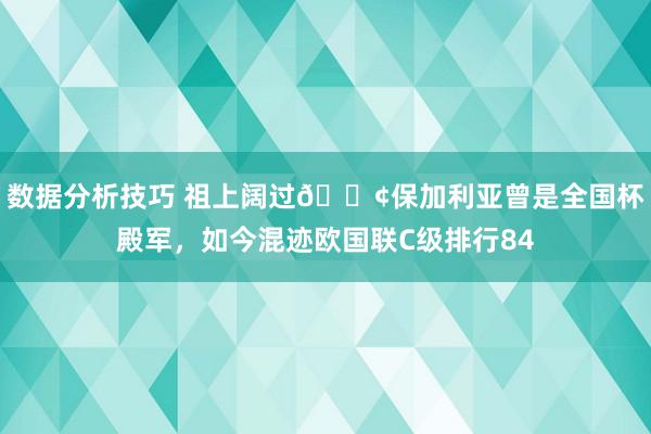 数据分析技巧 祖上阔过😢保加利亚曾是全国杯殿军，如今混迹欧国联C级排行84