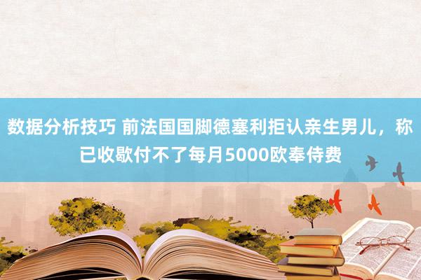 数据分析技巧 前法国国脚德塞利拒认亲生男儿，称已收歇付不了每月5000欧奉侍费